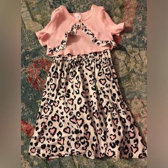 Other - Leopard Print Sleeveless Dress